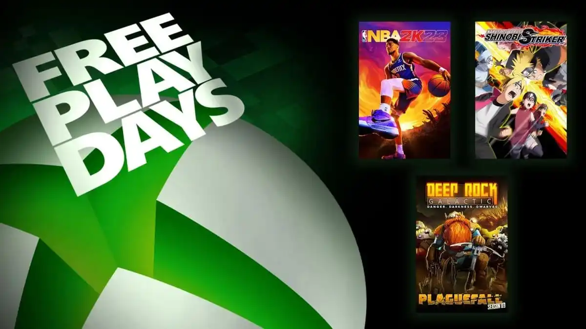 Free Play Days – NBA 2K23, Naruto to Boruto: Shinobi Striker e Deep Rock Galactic grátis no Xbox