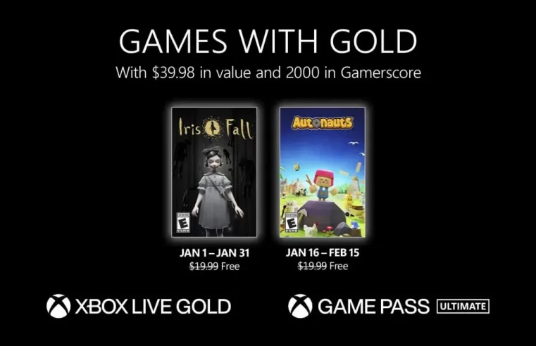 Iris Fall e Autonauts no Games with Gold de Janeiro