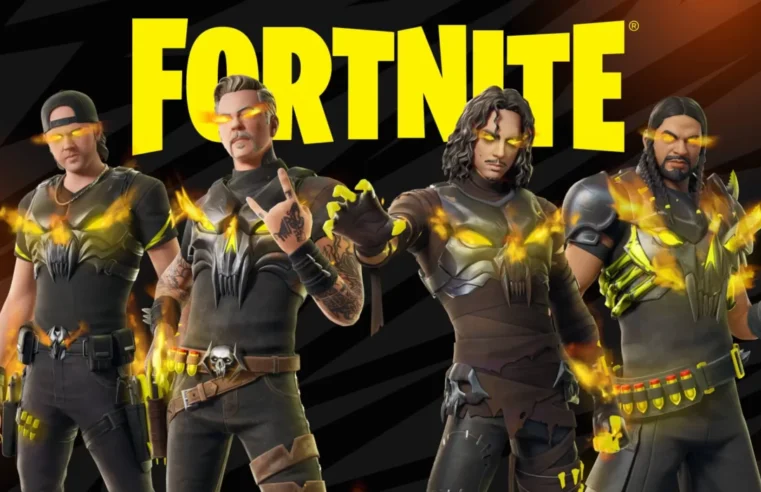 Fortnite terá eventos da banda Metallica